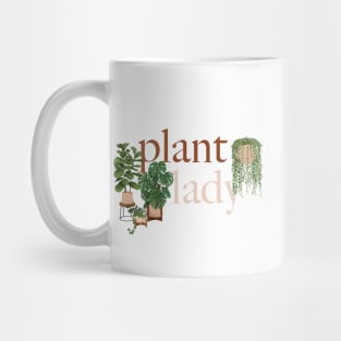 Plant Lady Illustration 3 Mug